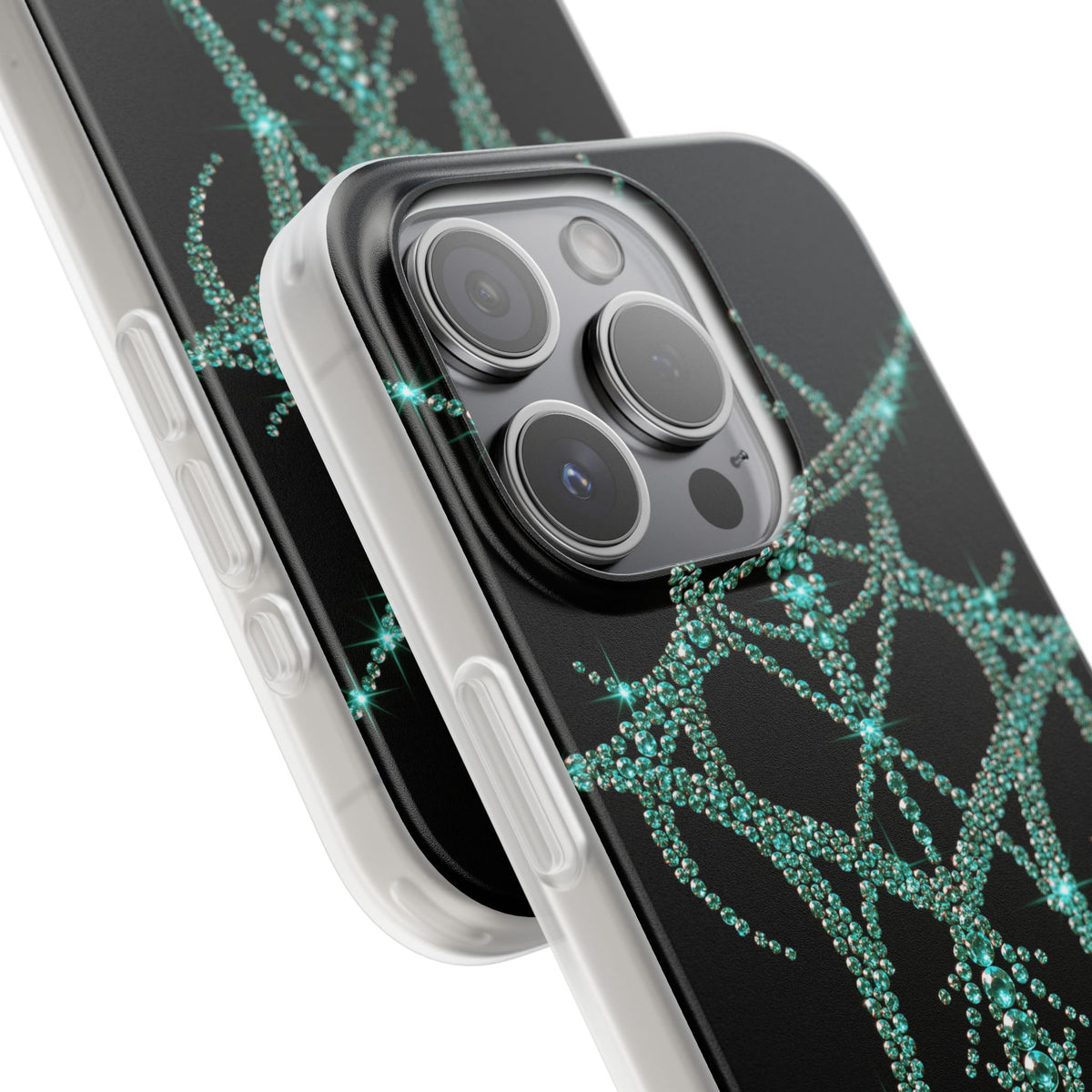 Teal Cyber Sigil · Lite Phone Case for iPhone ·  Teal