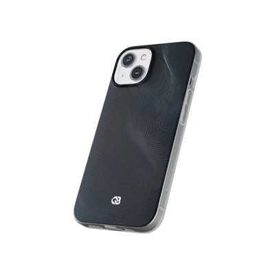 Black Lite Phone Case for iPhone - Obsidian Ridge Flux