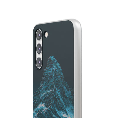 Glacial Alpine Peak · Lite Phone Case for Samsung · Blue
