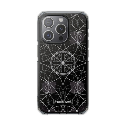 Strahlender Blütenblatt-Orbit iPhone 15 Pro Case - Impact