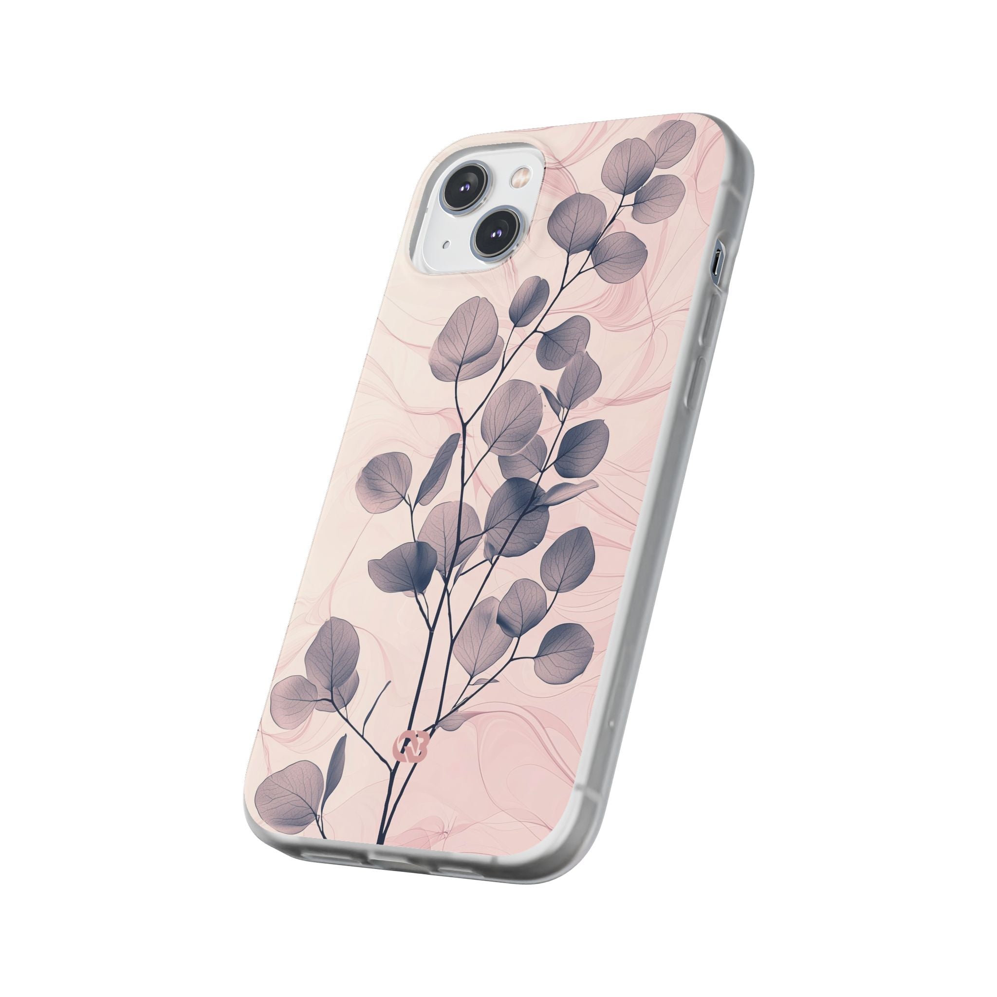 Ethereal Indigo Eucalyptus · Soft Phone Case for iPhone