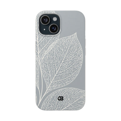 Grey Lite Phone Case for iPhone - Frosted Ash Veins
