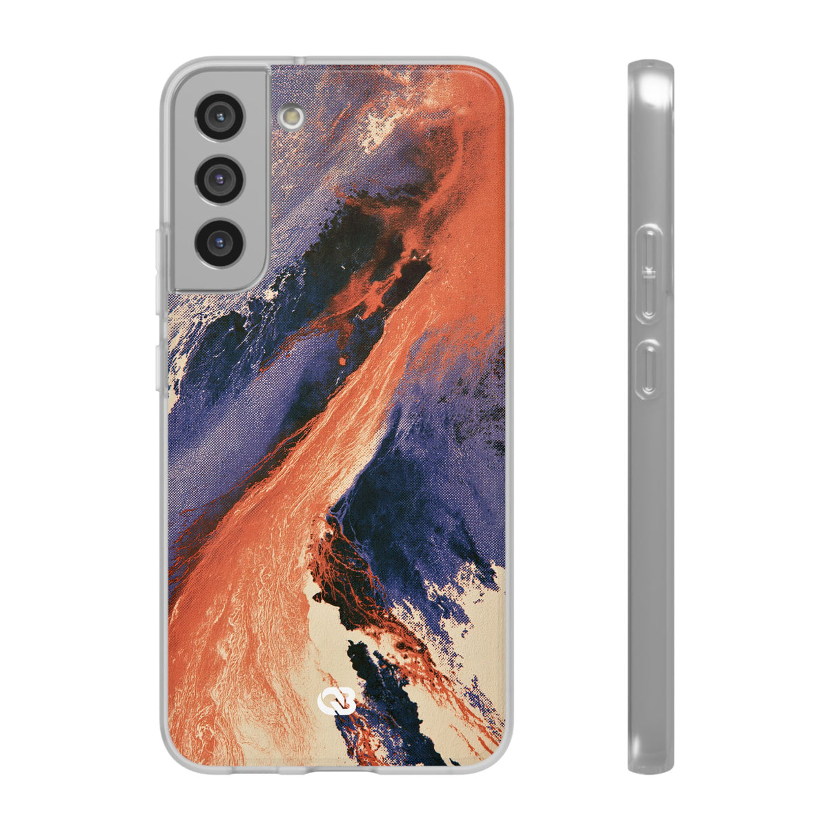 Solar Aura Drift · Lite Phone Case for Samsung · Orange