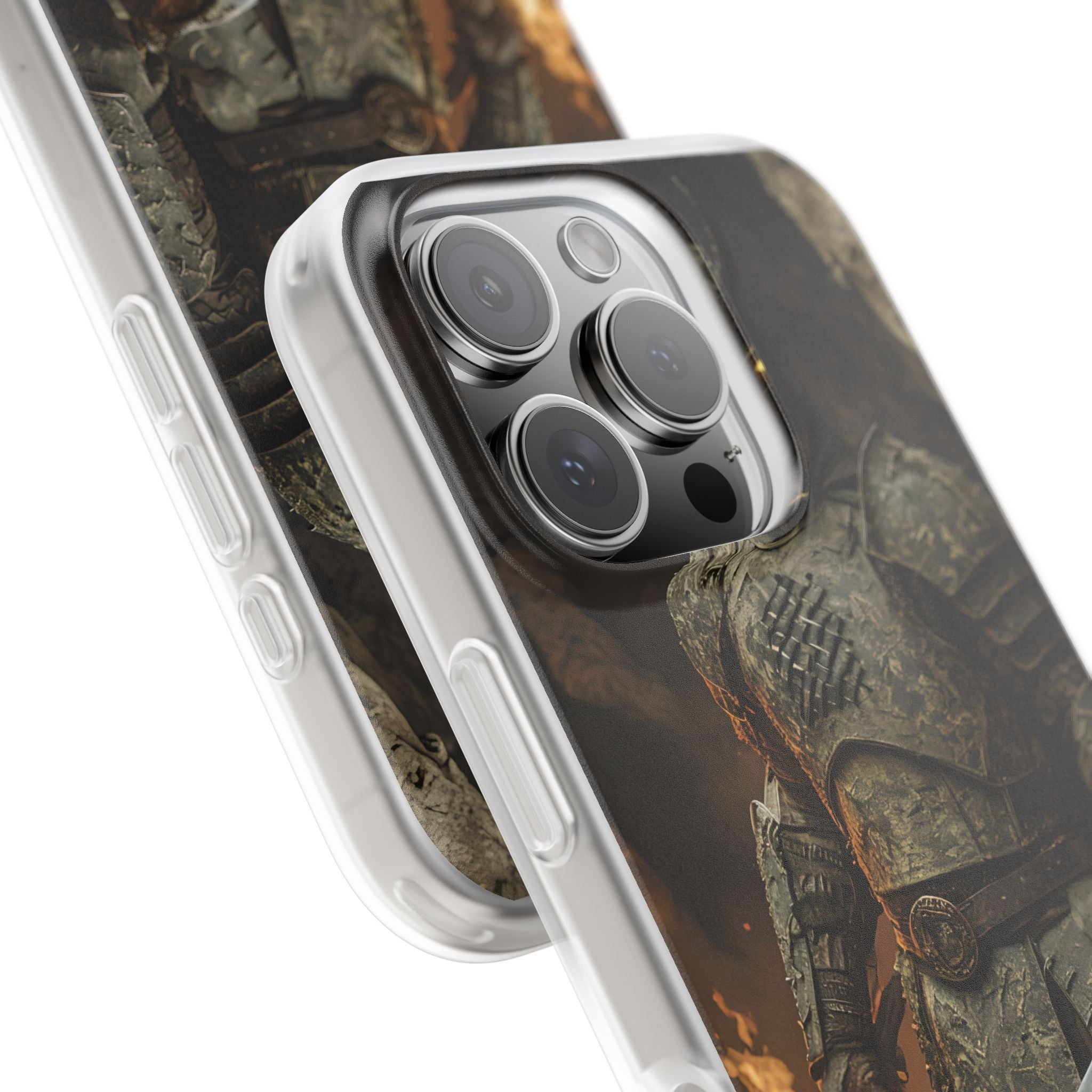 Ash Stone Knight · Soft Hoesje voor iPhone