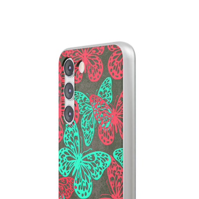 Electric Papillon · Lite Phone Case for Samsung · Pink