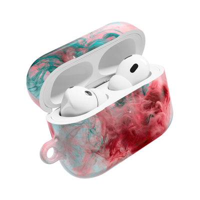 Sonic Bloom · Hard Case for AirPods & AirPods Pro · Red