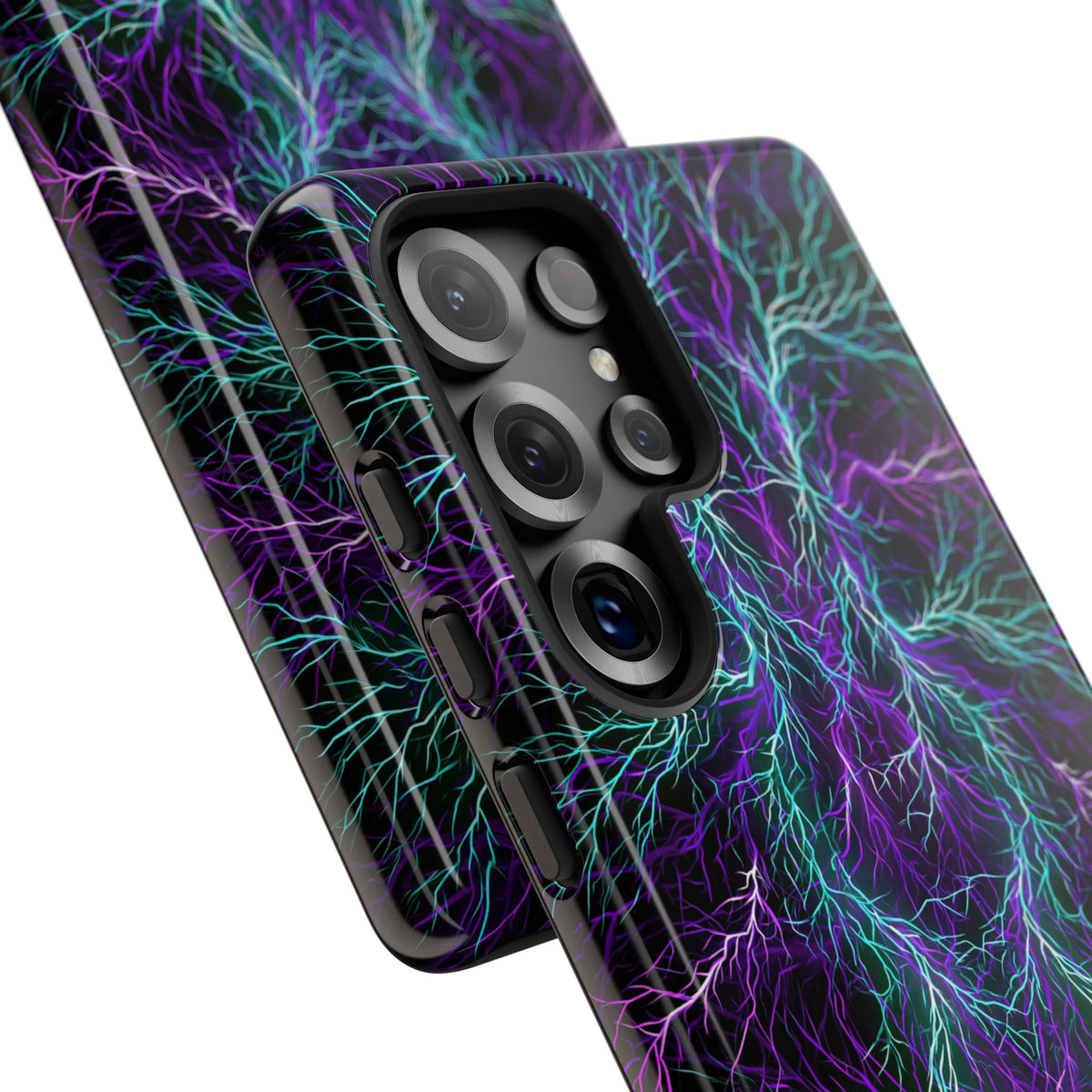 Electric Plasma Arbor · Tough Phone Case for Samsung · Purple