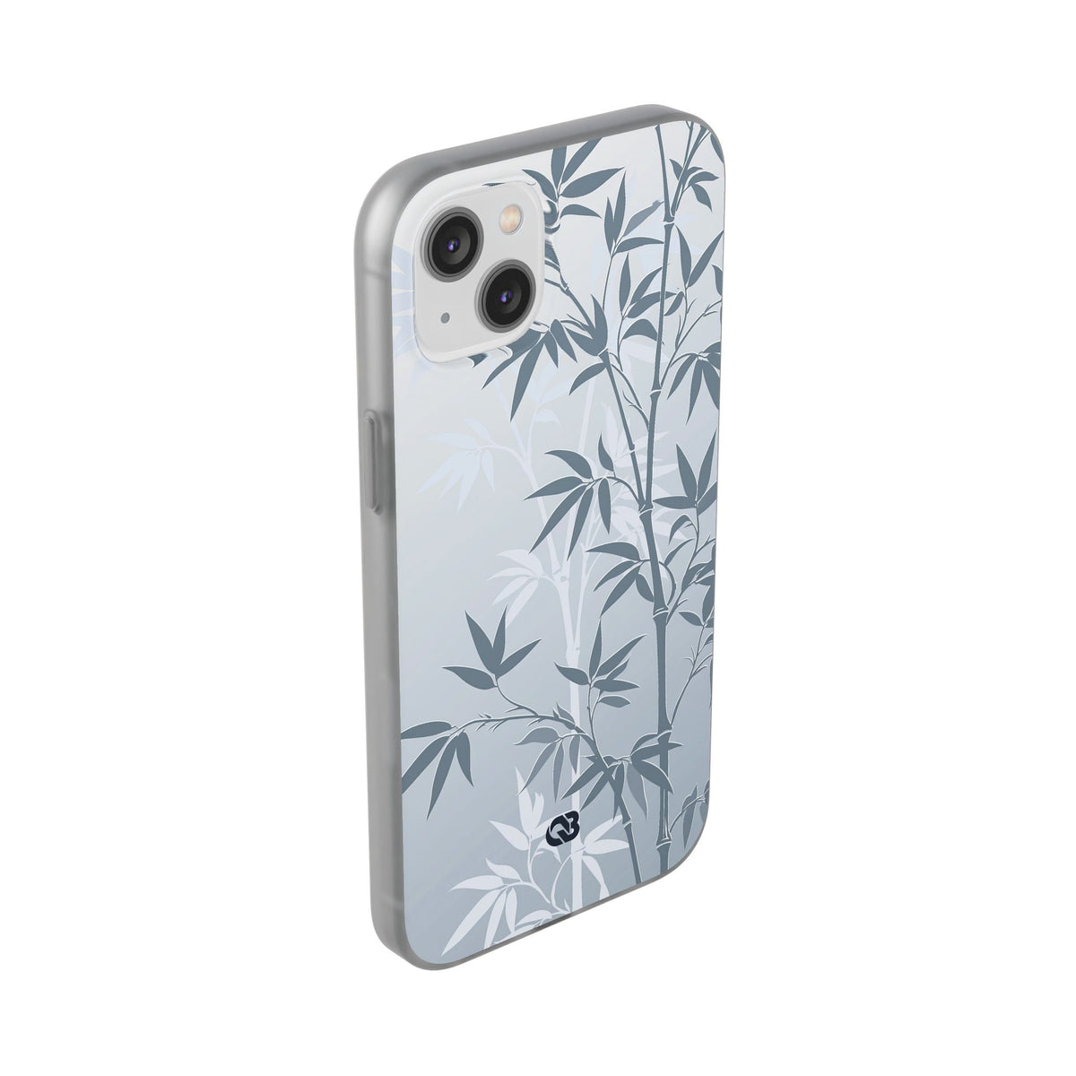 Misty Bamboo Grove · Lite Phone Case for iPhone ·  Blue