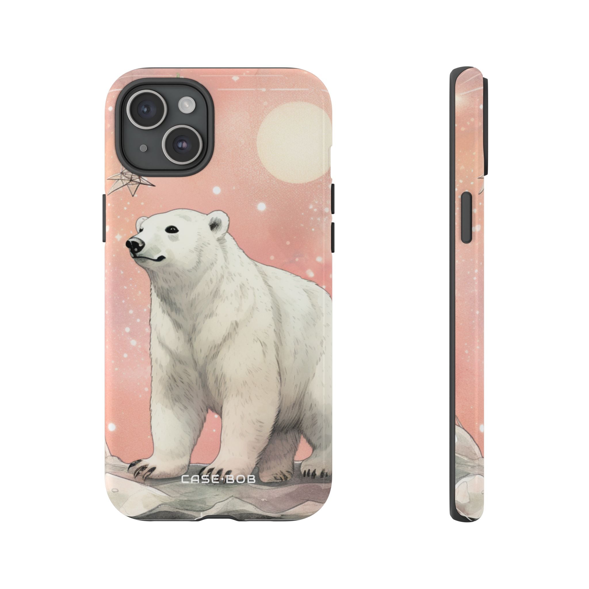 Polar Bear Dream iPhone 15 Plus Case - Tough