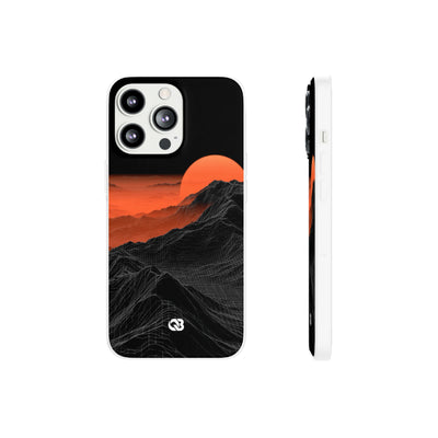 Solar Ridge Mesh · Lite Phone Case for iPhone ·  Black