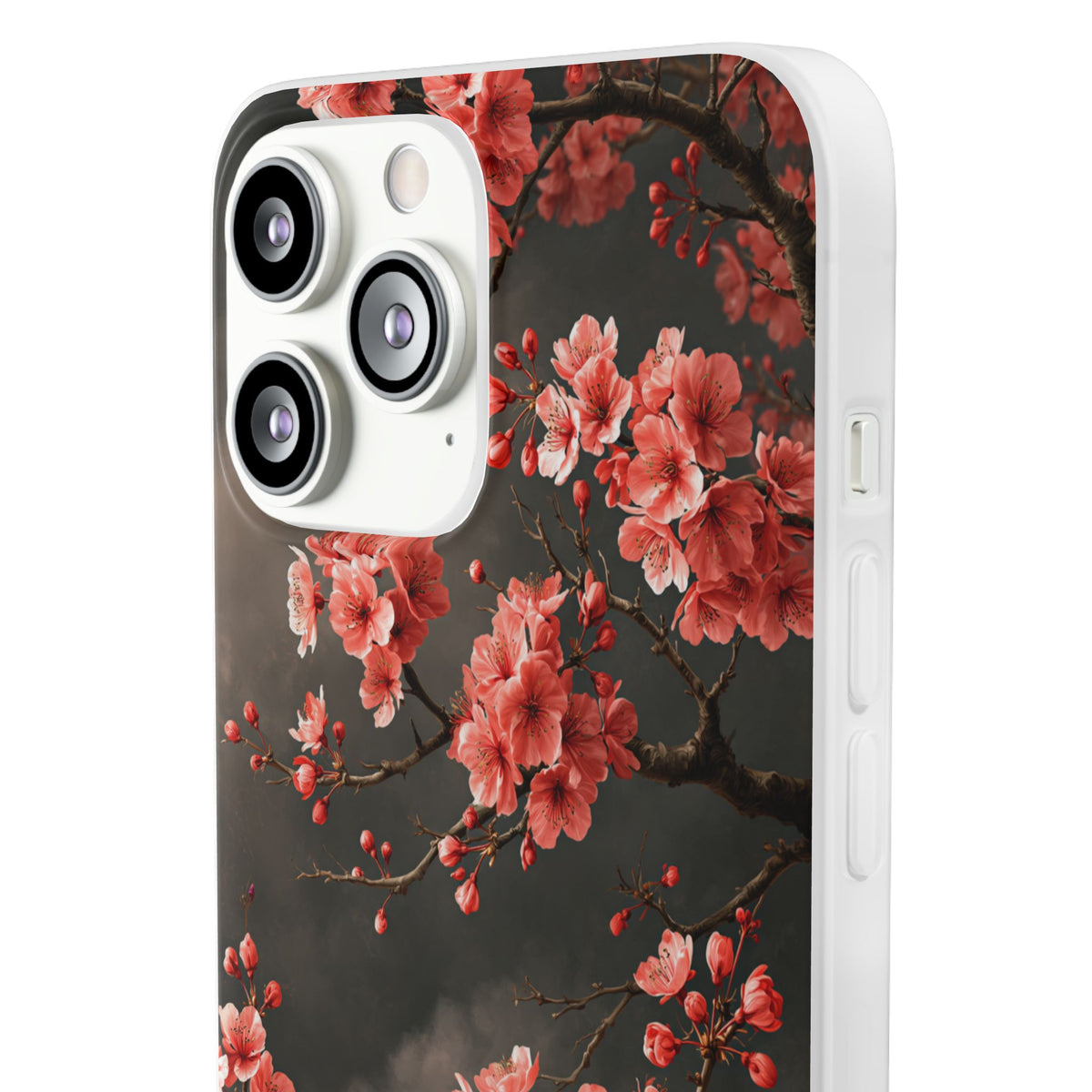 Dark Sakura Nocturne · Lite Phone Case for iPhone ·  Black