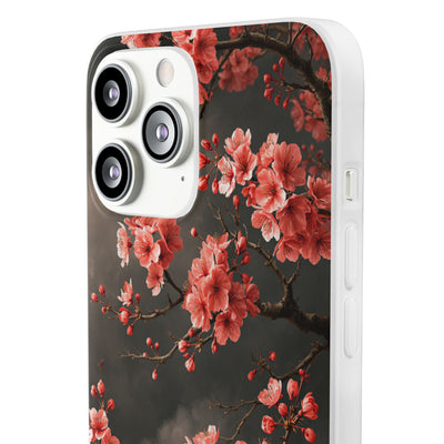 Dark Sakura Nocturne · Lite Phone Case for iPhone ·  Black