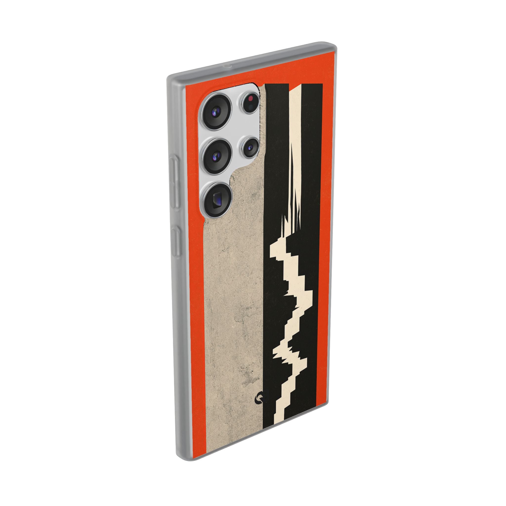Orange Lite Phone Case for Samsung - Orange Monolith Rift