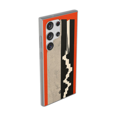 Orange Lite Phone Case for Samsung - Orange Monolith Rift