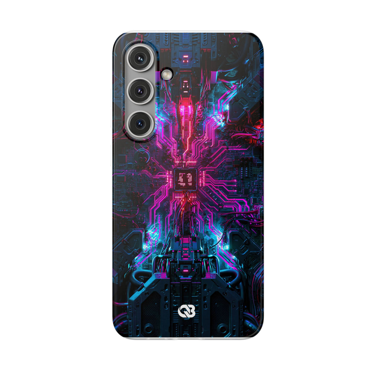 Neural Circuit Core · Lite Phone Case for Samsung · Black