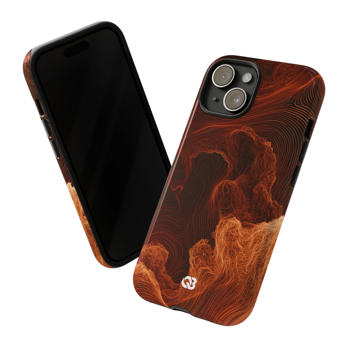 Amber Filament · Tough Phone Case for iPhone · Orange