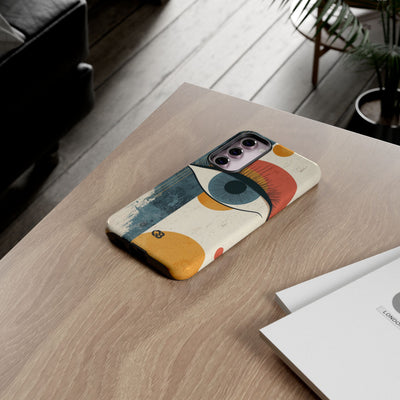 Distressed Azure Ocular · Tough Handyhülle für Samsung