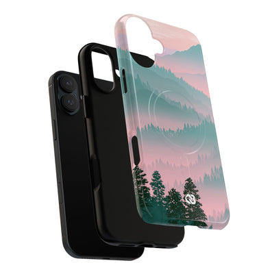 Alpine Horizon · Tough 2.0 Magnetic Phone Case for iPhone · Green