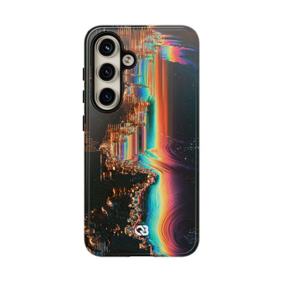 Prismatic Circuit · Tough Phone Case for Samsung · Black