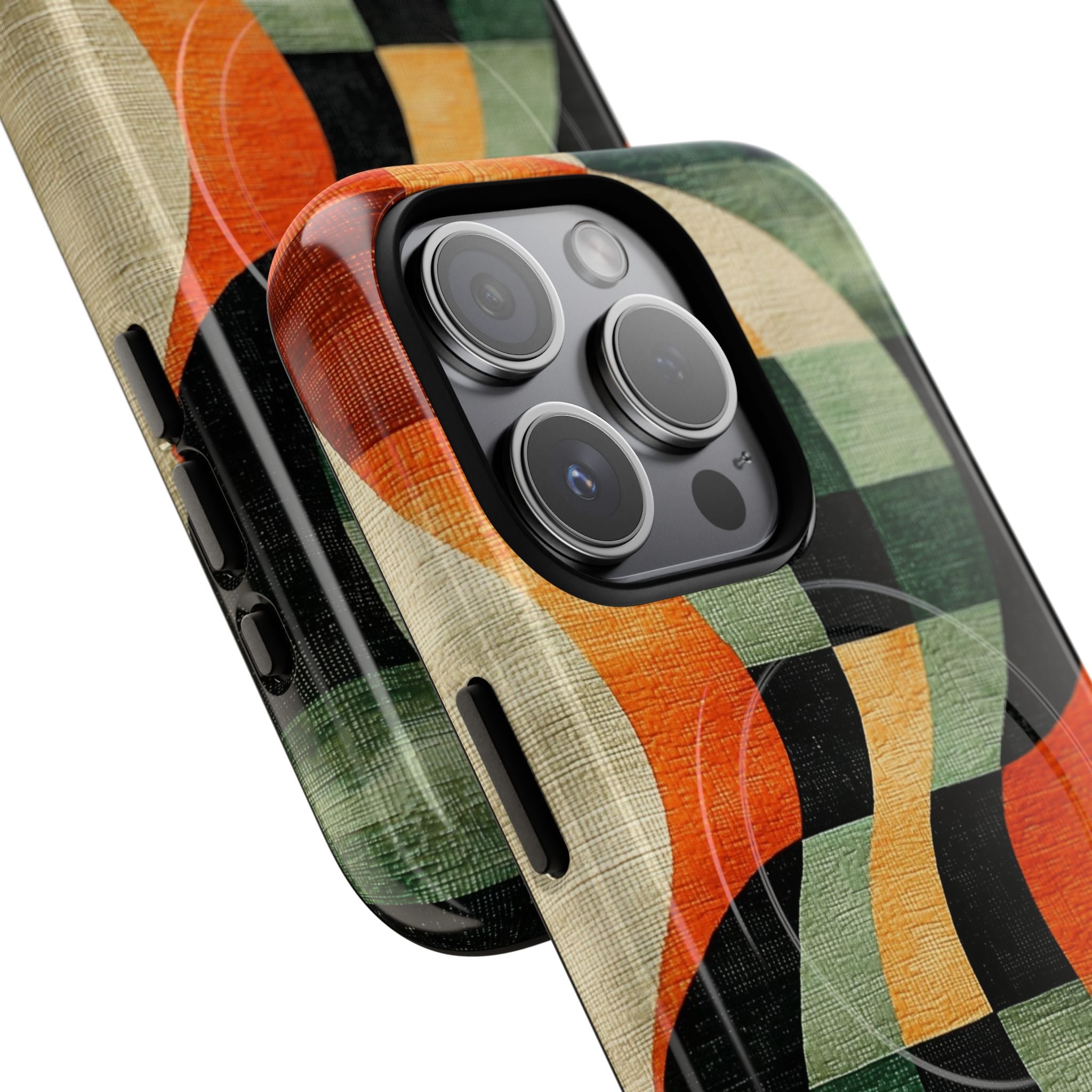 Burnt Orange Curve · Tough+ Phone Case for iPhone · Magsafe