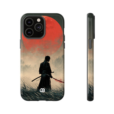 Crimson Moon Ronin · Tough Phone Case for iPhone · Red