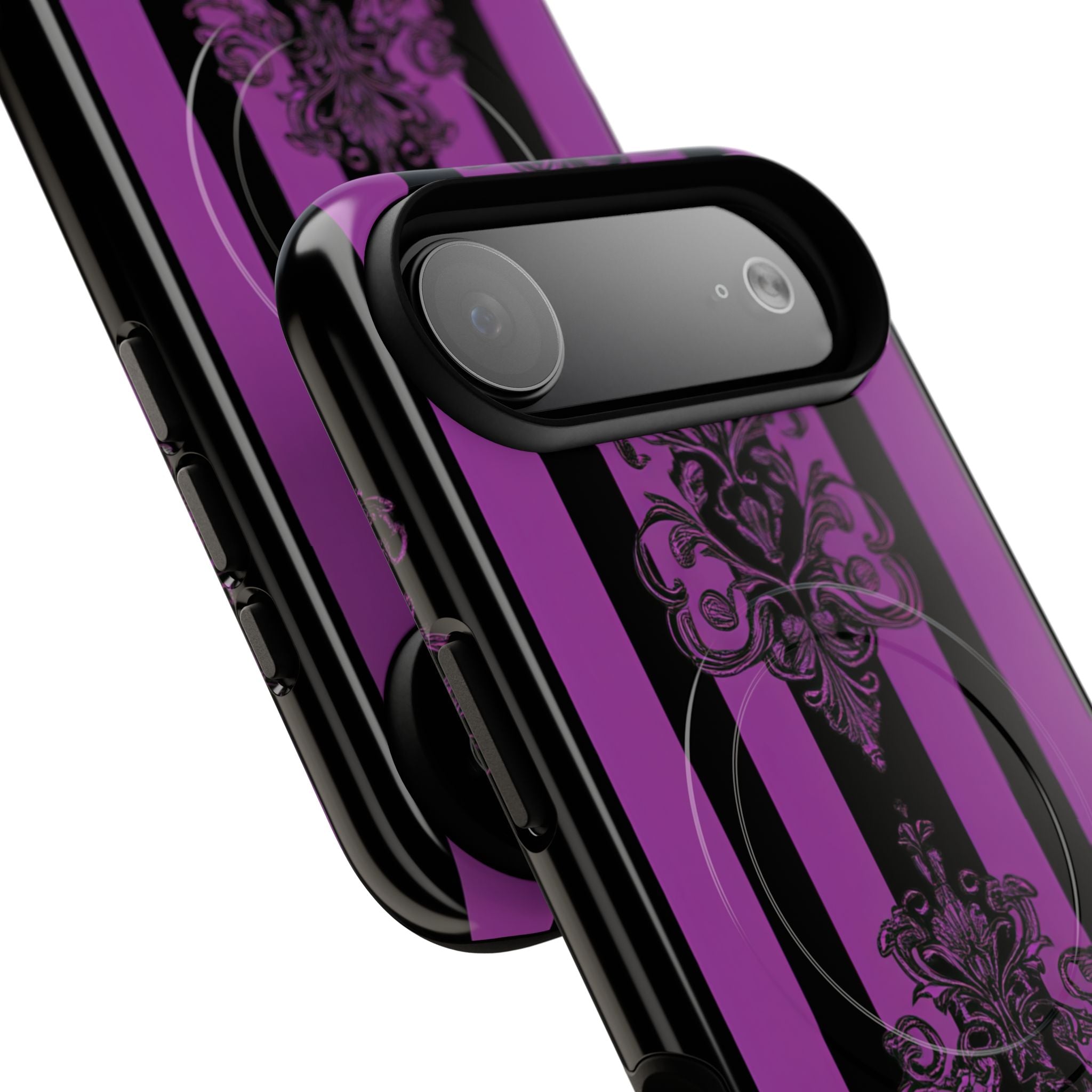 Damask Elegance Purple iPhone 17 Air Case - Tough+ - CASE•BOB