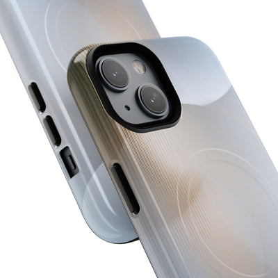 White Tough 2.0 Magsafe Phone Case for iPhone - Frosted Ribbed Sphere