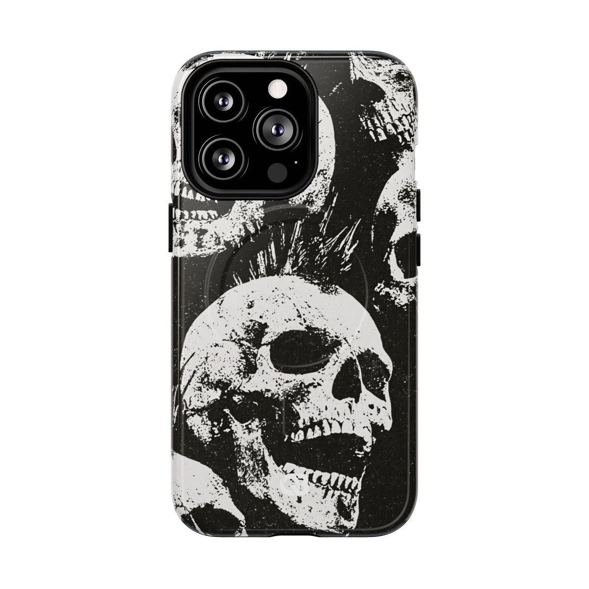 Punk Skull Riot · Tough 2.0 Magnetic Phone Case for iPhone · Black