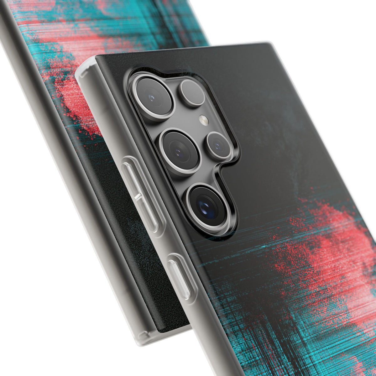 Digital Signal Drift · Lite Phone Case for Samsung · Black