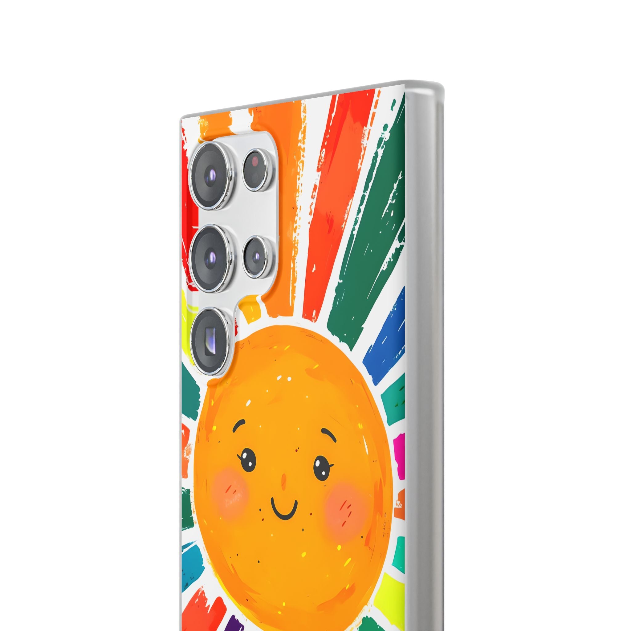 Vibrant Solar Smile · Soft Handyhülle für Samsung