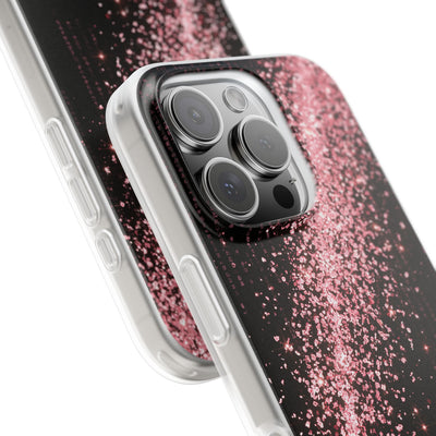 Rose Digital Cascade · Lite Phone Case for iPhone ·  Pink