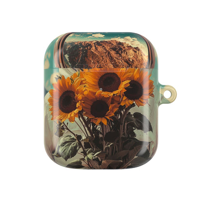 Sunflower Astronaut - AirPods Case