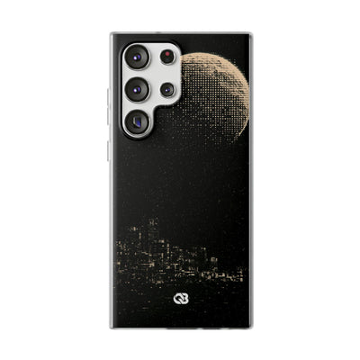 Lunar Metropolis Nocturne · Lite Phone Case for Samsung · Black