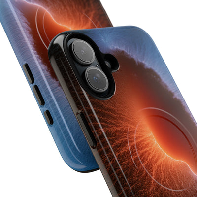 Thermal Aura Pulse · Tough 2.0 Magnetic Phone Case for iPhone · Blue