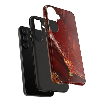 Amber Embrace · Tough Phone Case for Samsung · Brown