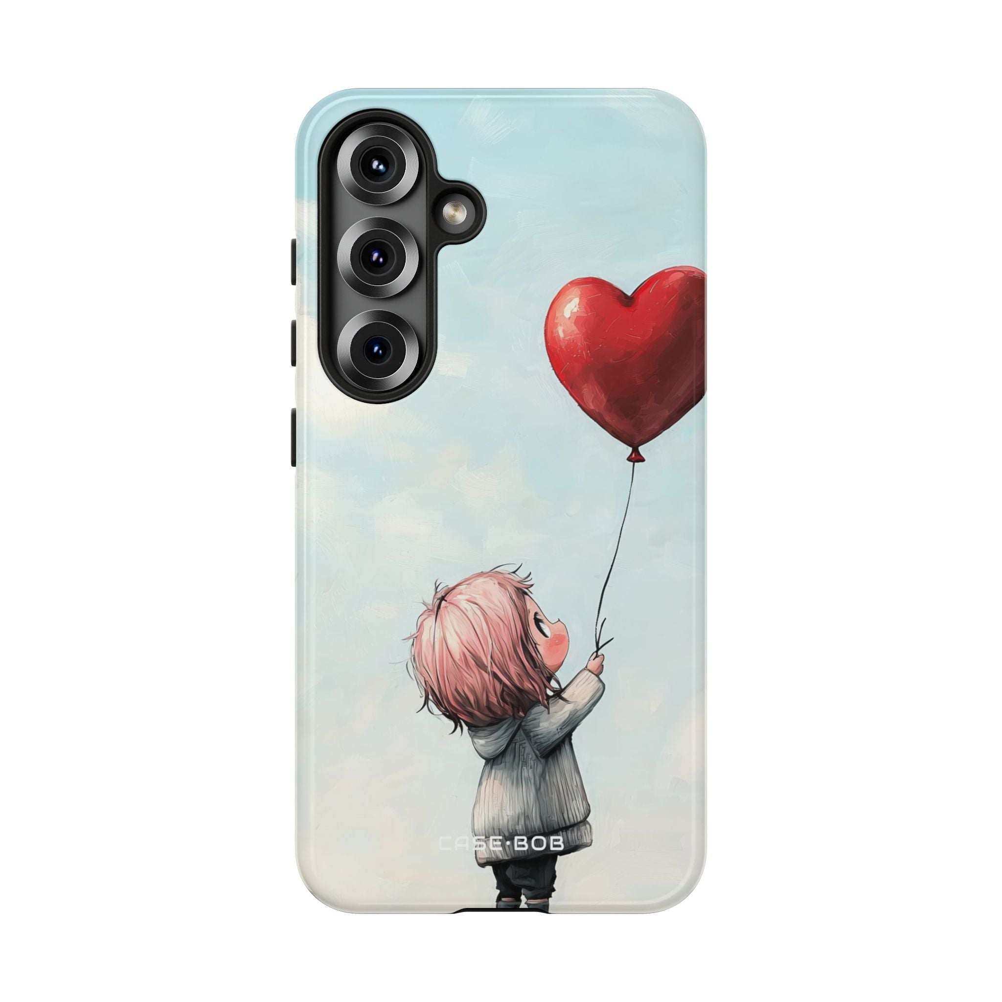 Herzballon Glow Samsung S25 Case - Tough