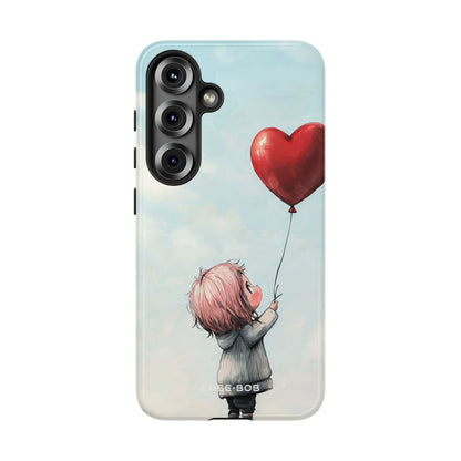 Herzballon Glow Samsung S25 Case - Tough