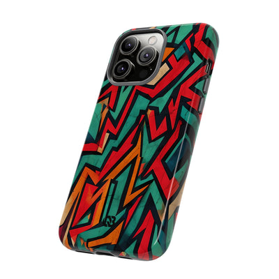 Jagged Teal Static · Tough