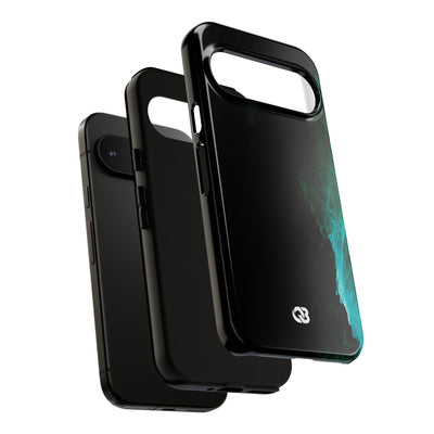 Luminous Plume · Tough Phone Case for Pixel ·  Teal