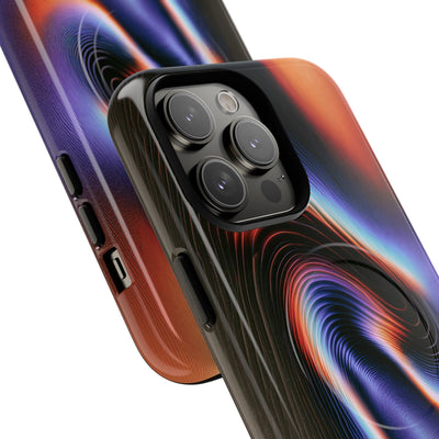 Prismatic Resonance · Tough 2.0 Magnetic Phone Case for iPhone · Purple