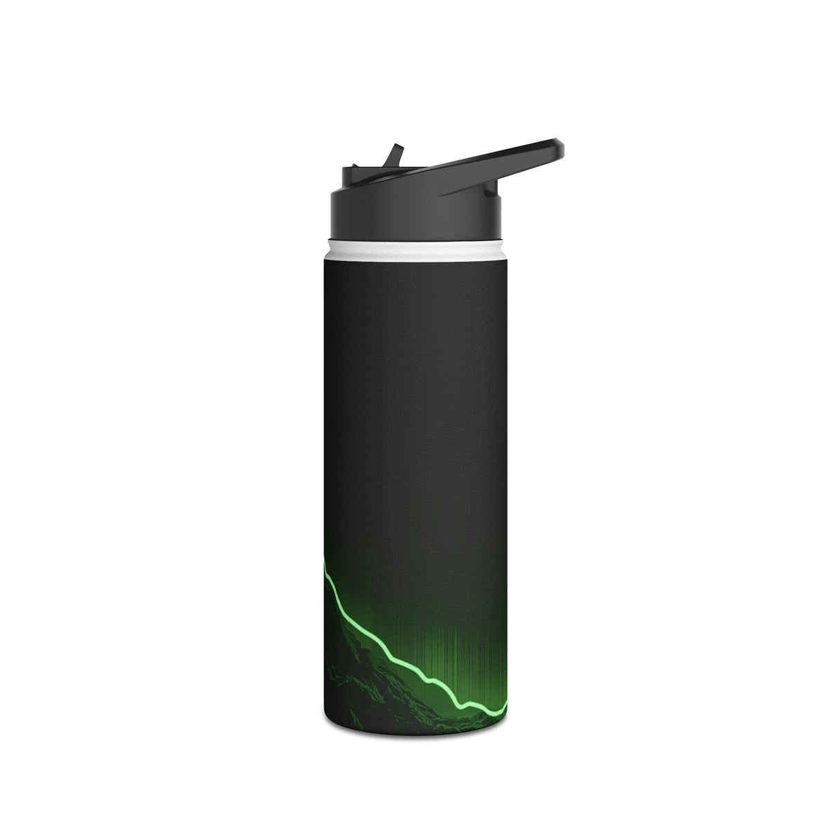 Nordic Mountain Contour · Insulated Water Bottle · Black