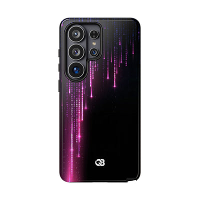 Binary Cascade · Tough Phone Case for Samsung · Black