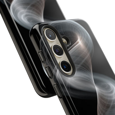 Luminous Vortex · Tough Phone Case for Samsung · Black