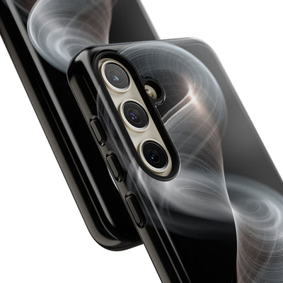 Luminous Vortex · Tough Phone Case for Samsung · Black