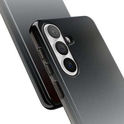 Noir Ombre Fade · Tough Phone Case for Samsung · Black