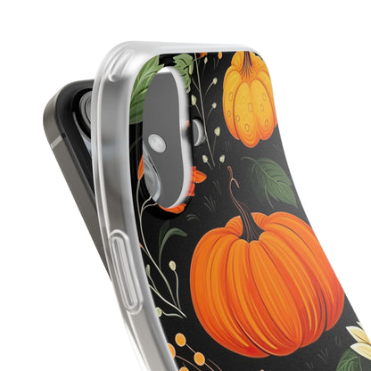 Pumpkin Glow iPhone 16 Case - Soft