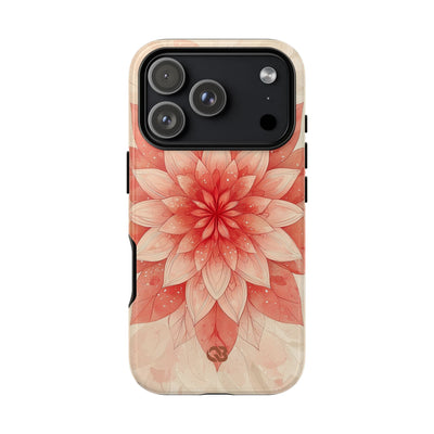 Coral Layered Bloom · Tough Coque de téléphone pour iPhone