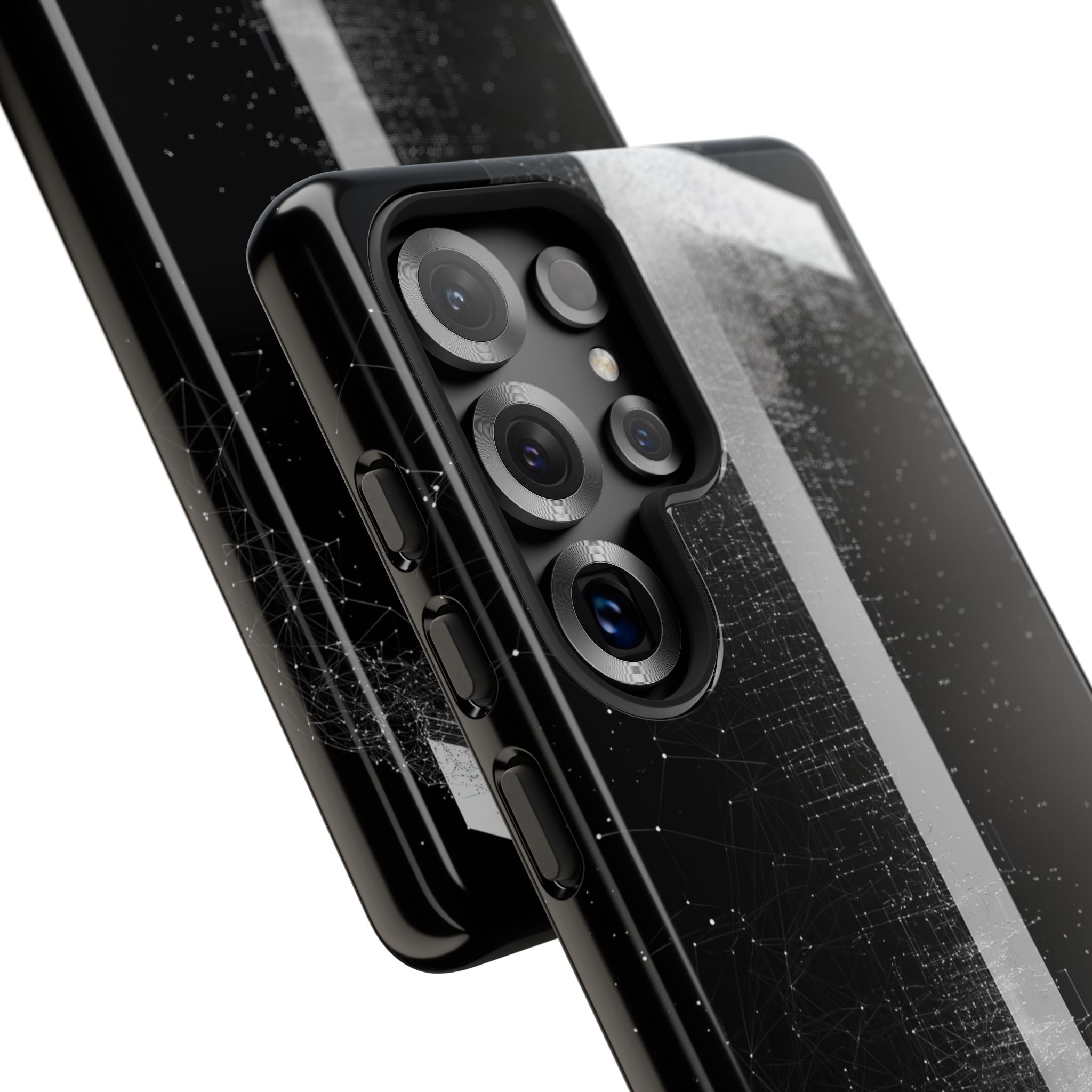 Black Tough Phone Case for Samsung - Vector Core Monolith