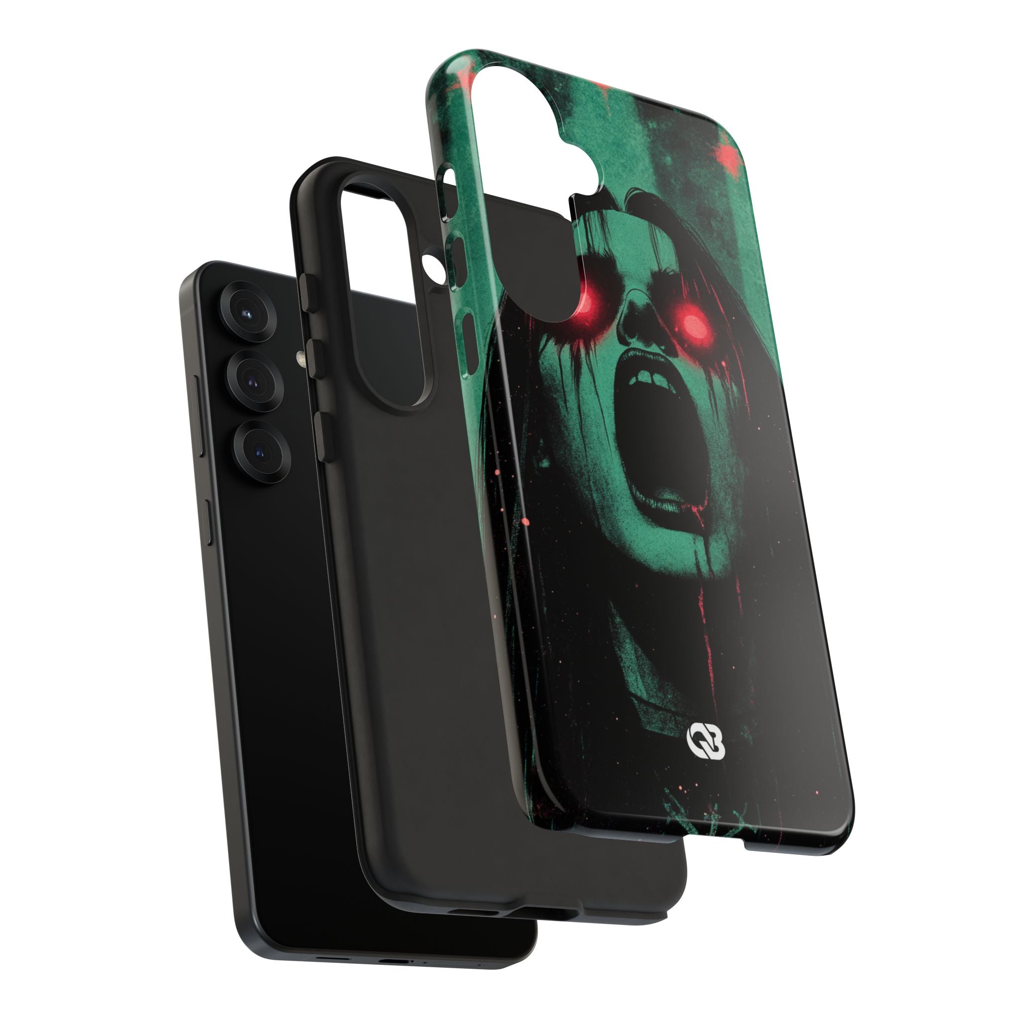 Crimson Emerald Scream · Tough Phone Case for Samsung