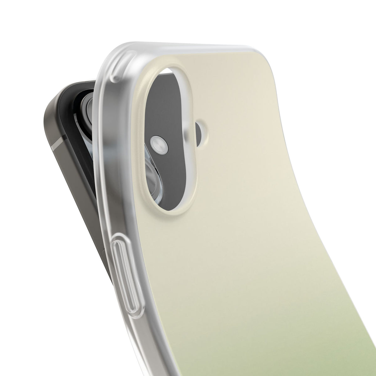 Muted Sage Ombre · Lite Phone Case for iPhone ·  Green